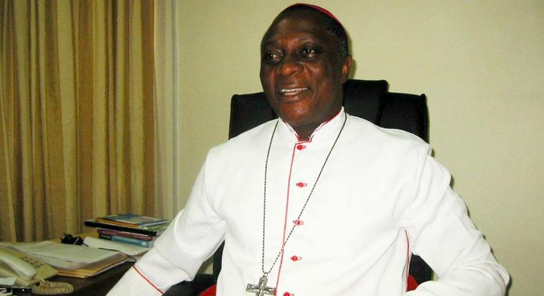 Catholic Archbishop of Lagos, Rev Alfred Martins (Daily Post)