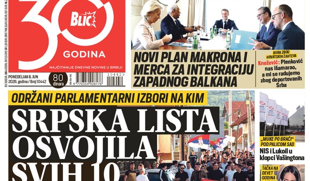 Naslovna Blic