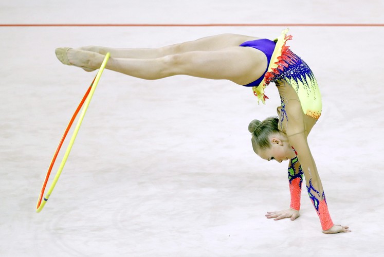 Piękne gimnastyczki rywalizują o mistrzostwo Europy