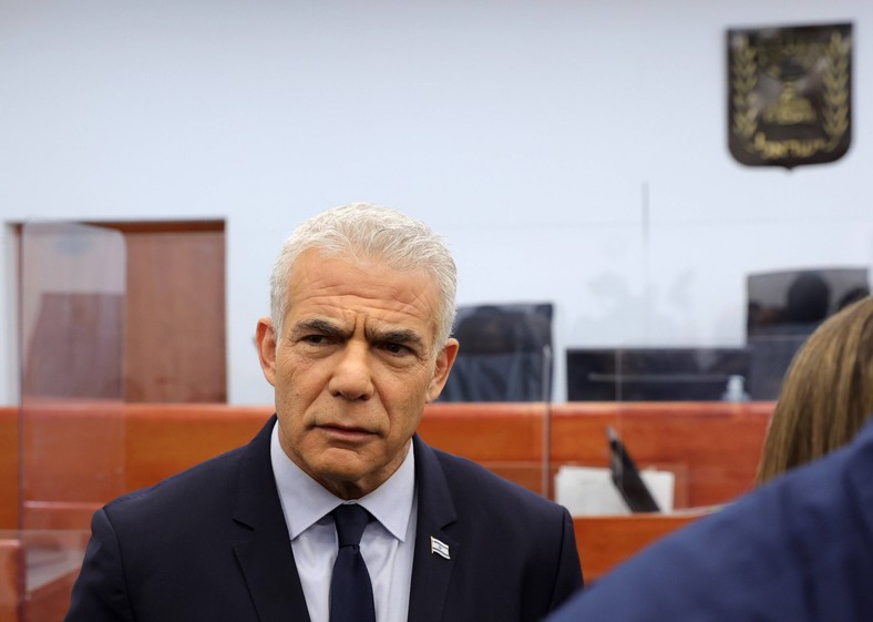 Jair Lapid, były premier Izraela, lider opozycji