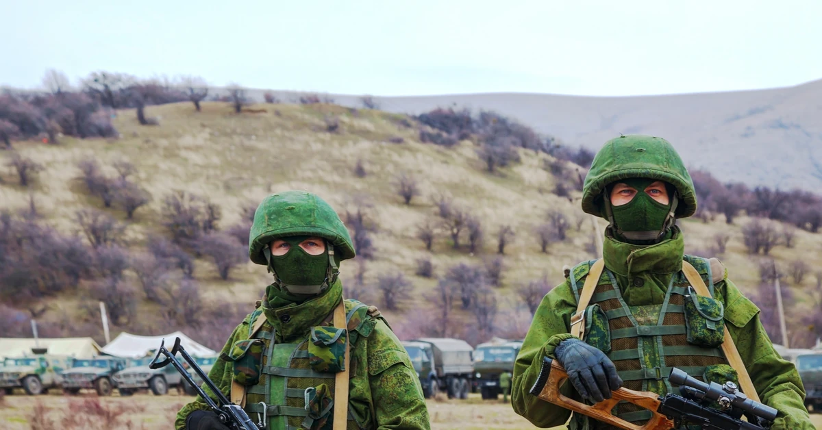Mieli zrobić powtórkę z Donbasu w kraju NATO. Wykryto spisek "zielonych ludzików"