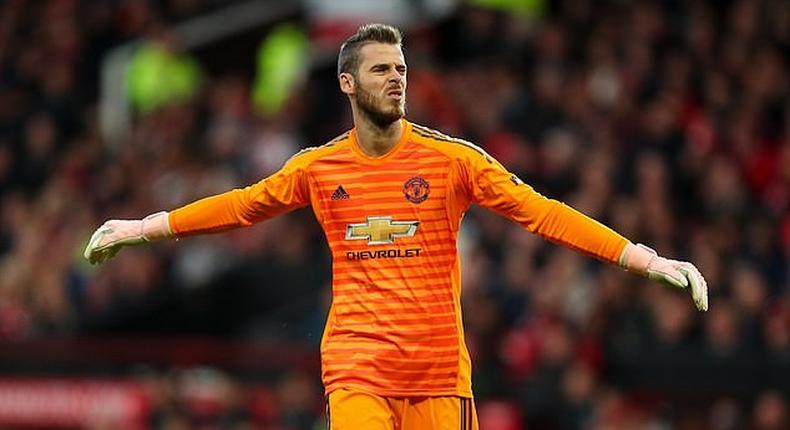 De Gea, 10 other could leave Man United for free next summer