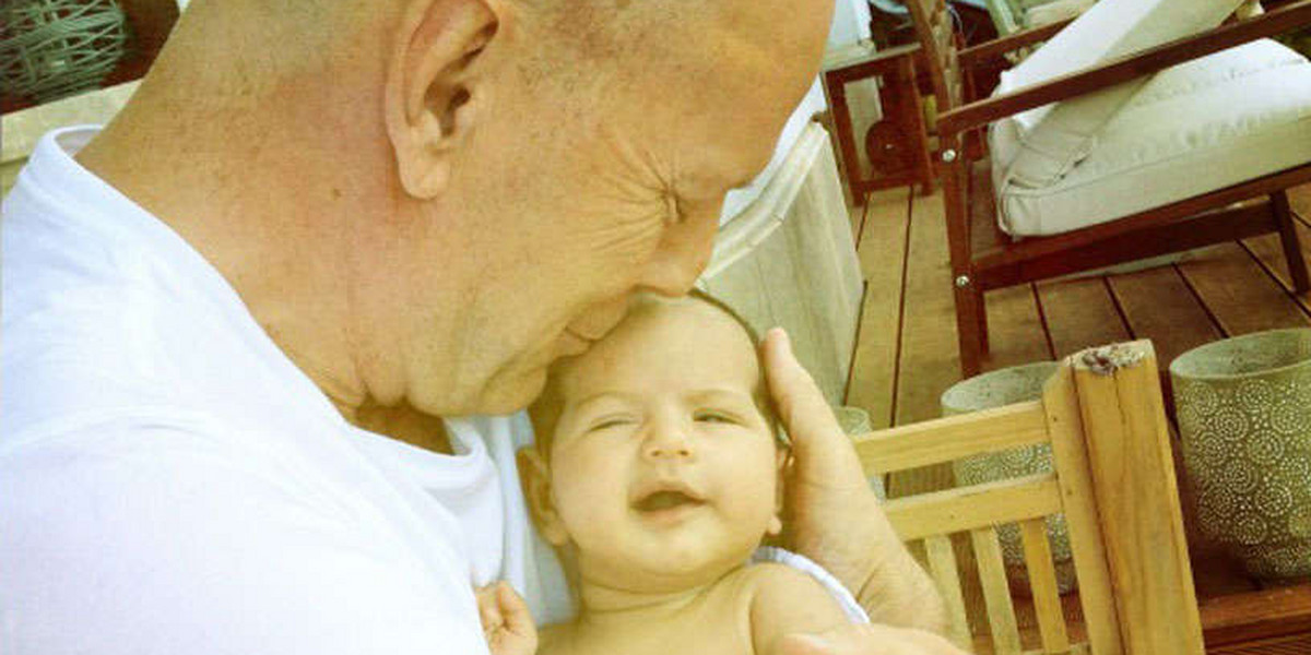 Bruce Willis pochwalił się córką