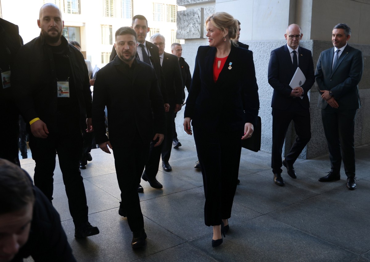 Ukraine's President Zelensky visits Germany