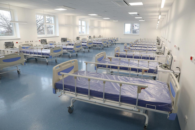 After the epidemic, this hospital, with an area of ​​18,000 square meters, may also be used for other purposes, as it has a delivery room and an angio room.