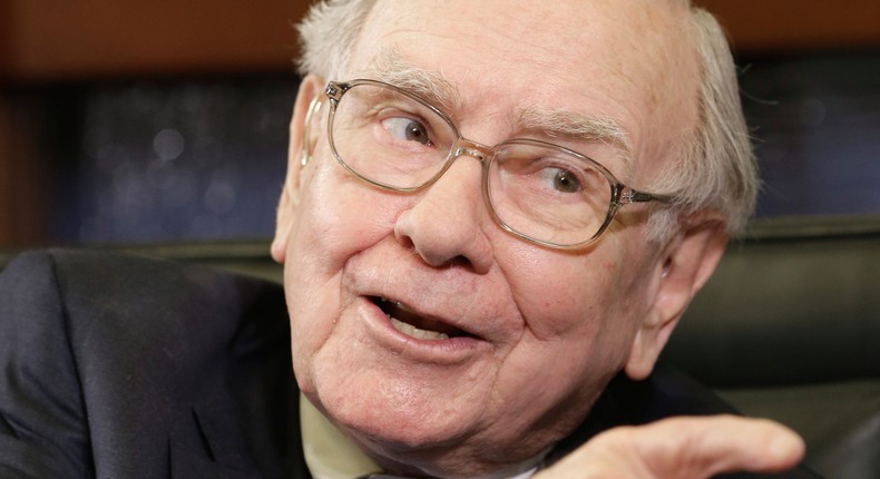 Warren Buffett.AP Images