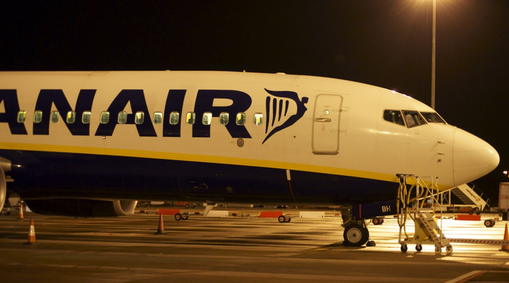 Kényszerleszállást hajtott végre egy Ryanair-gép Budapesten /Fotó: Northfoto