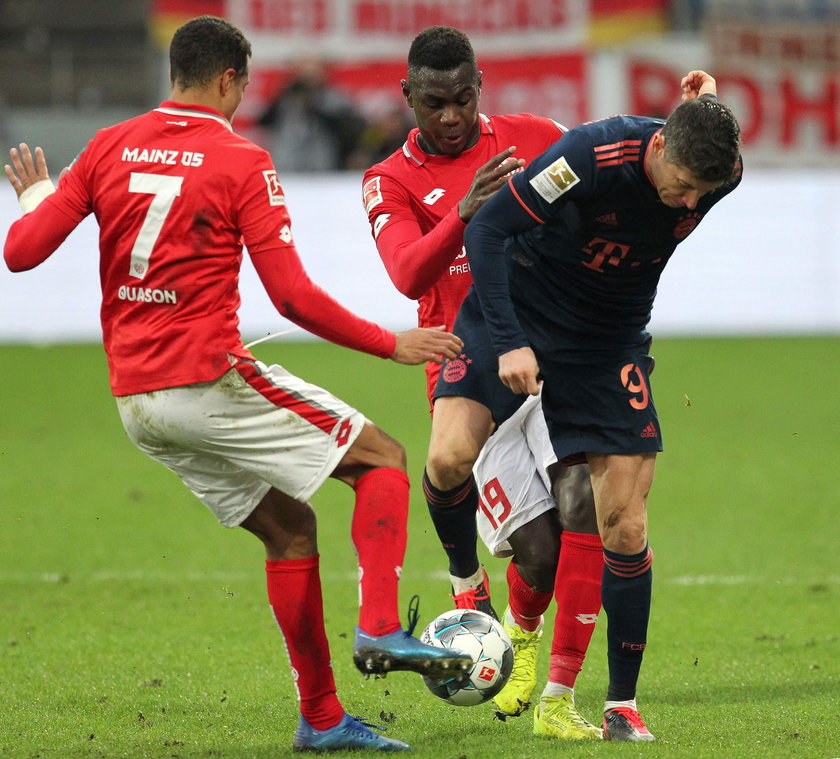 Bundesliga: Bayern Monachium pokonał Mainz 3:1