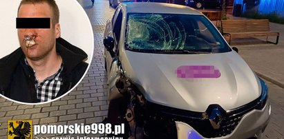 To była groza! Szarżował po Gdańsku i wjeżdżał w ludzi. Jest ważny apel policji, kogoś szukają!