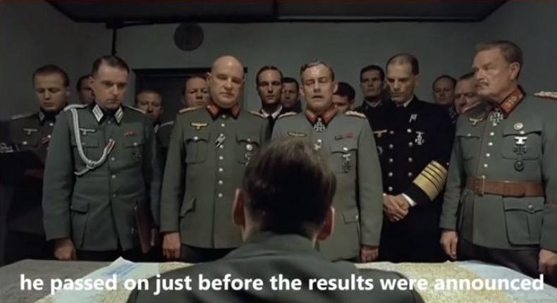 Hitler reacts to the death of Kogi state Governor Abubakar Audu