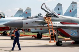 nowy sukces ukraińców. zniszczyli w rosji dwa myśliwce gotowe do ataku