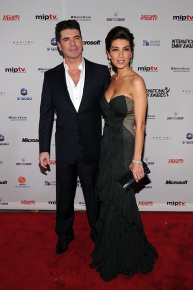 Simon Cowell i Mezhgan Hussainy (fot. Getty Images)