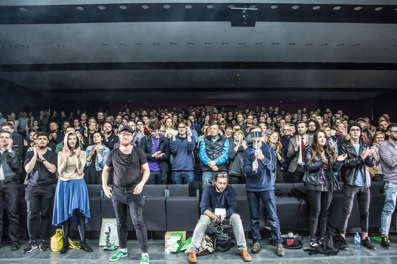 Teatr Polski w podziemiu i publiczność, fot. Natalia Kabanow