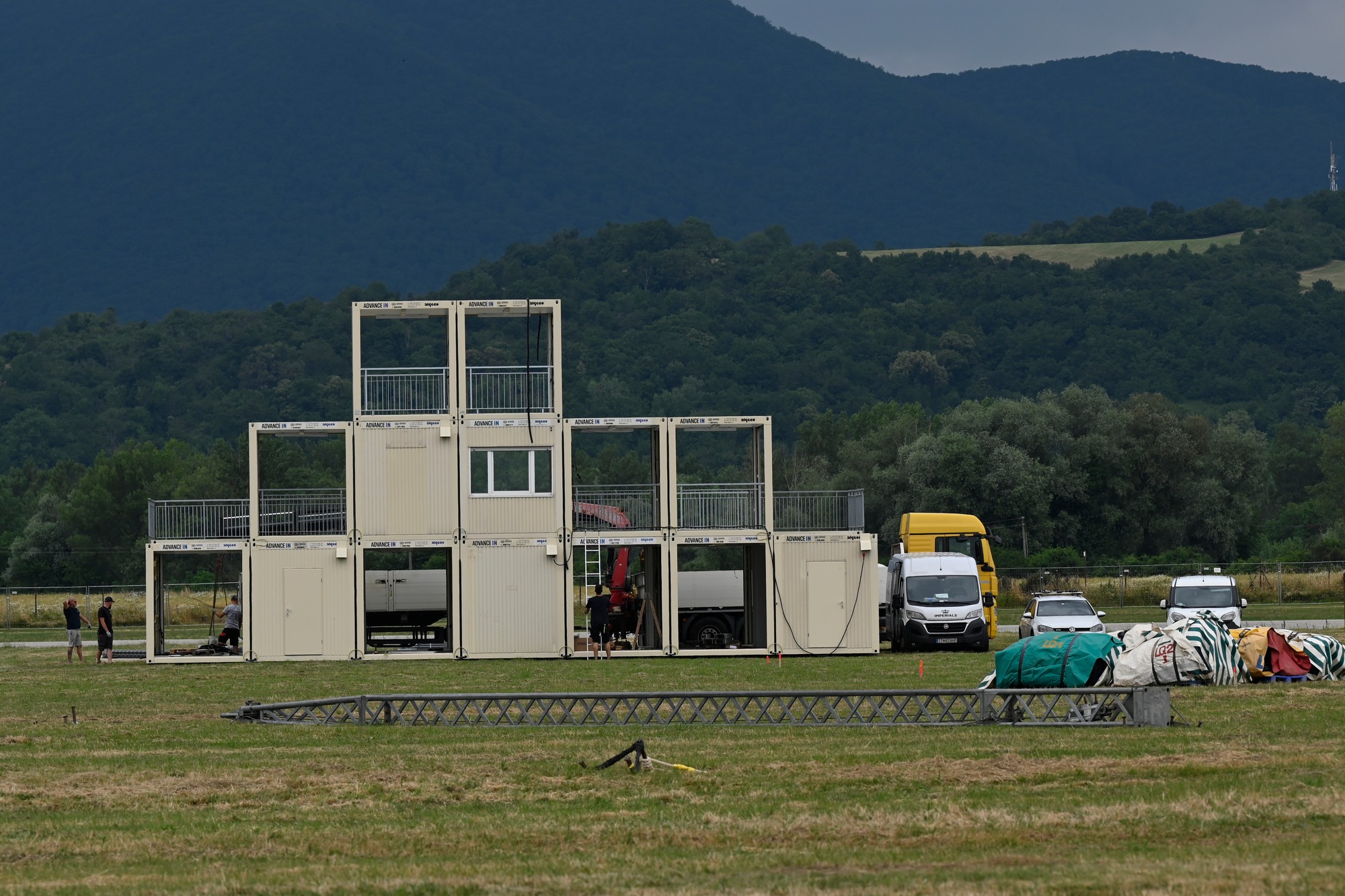 Prípravy na 26. ročník festivalu Pohoda.