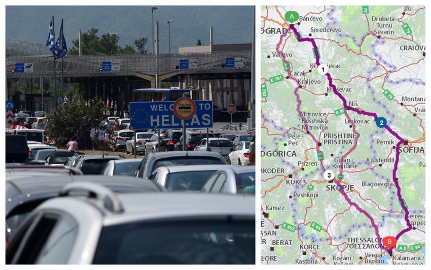 Preko Bugarske do Grčke