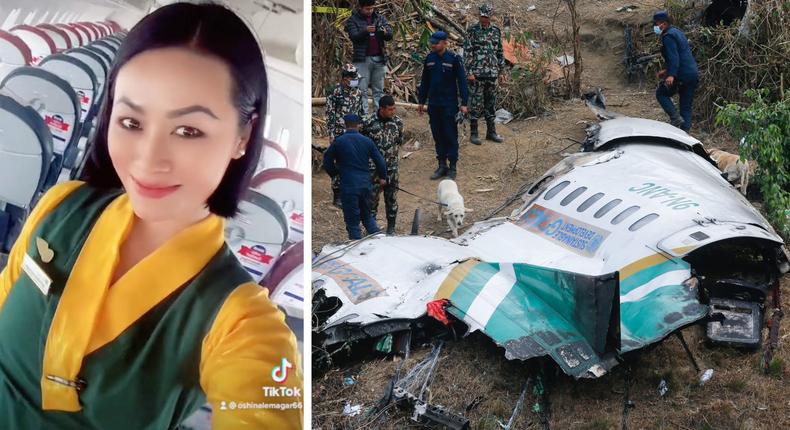 Social media users are paying tribute to passengers who died.Oshin Ale Magar via TikTok and SOPA Images/Getty Images