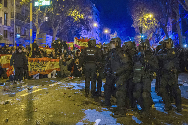 Protesty w Madrycie
