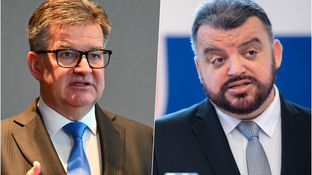 Miroslav Lajčák a Eduard Chmelár. 