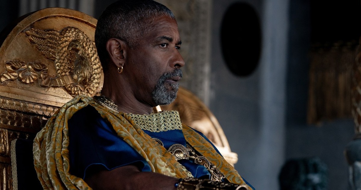 Denzel Washington w filmie "Gladiator II"