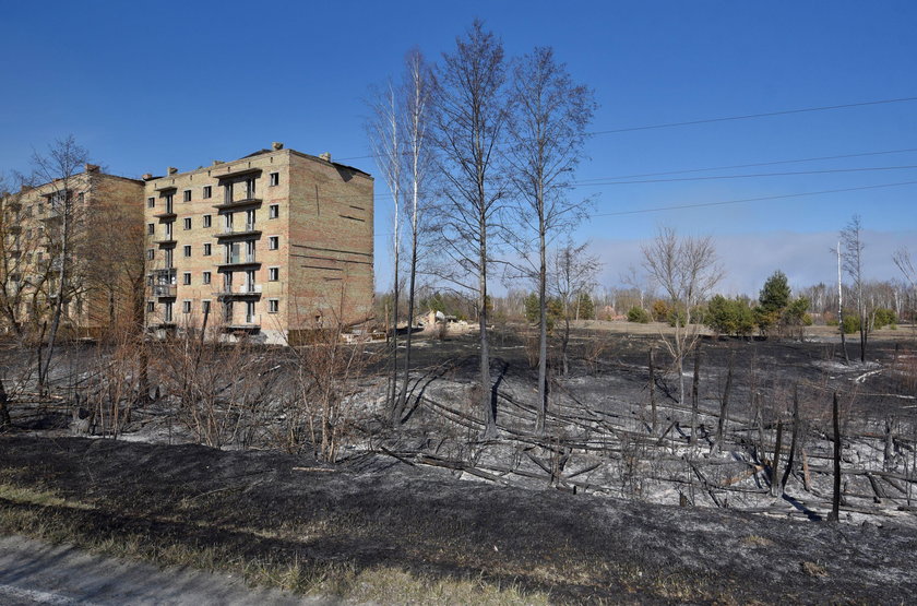 Pożar w Czarnobylu