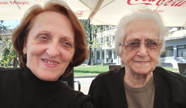 Milka Šojić sa majkom