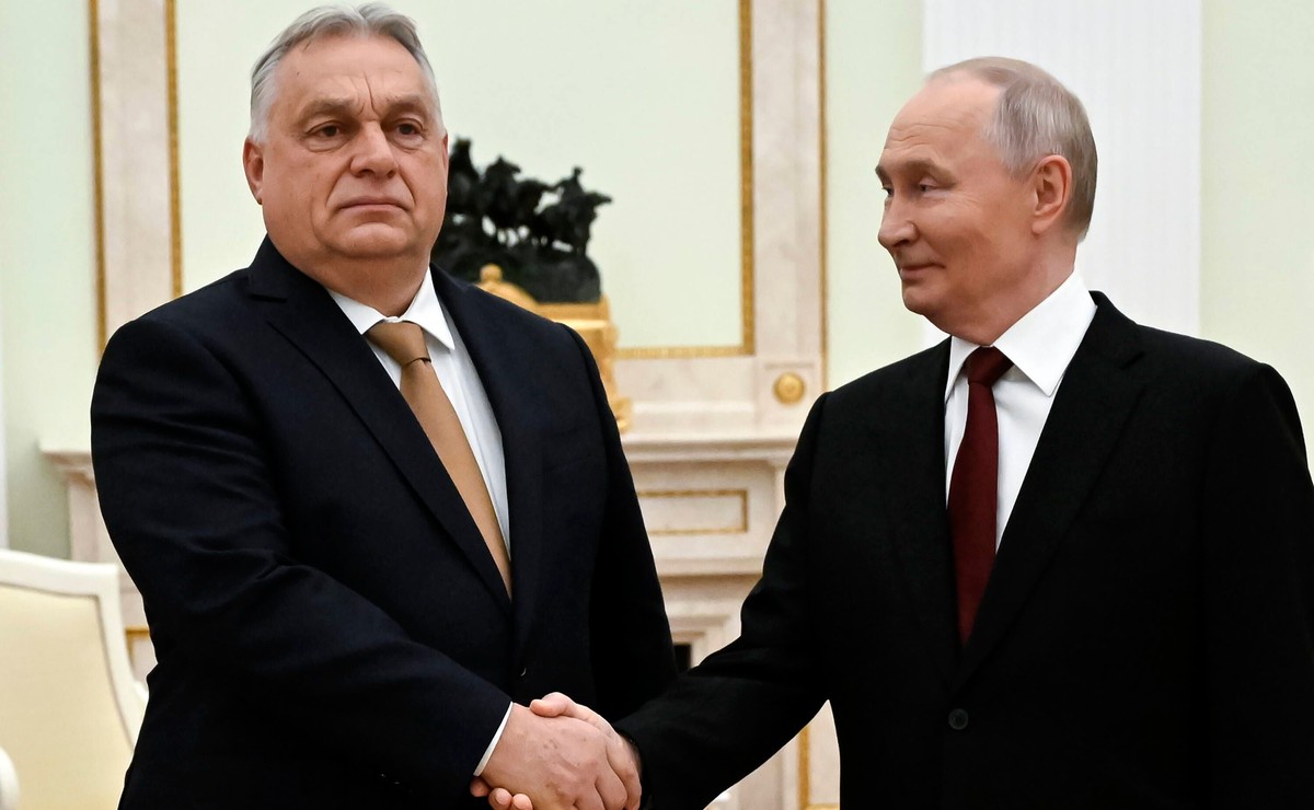 Viktor Orban i Władimir Putin