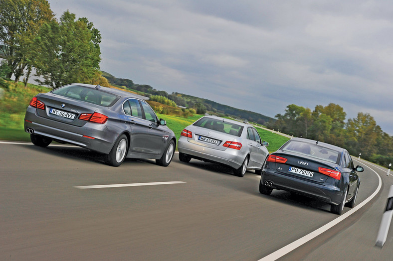 Porównanie – Audi A6, BMW serii 5 i Mercedes klasy E