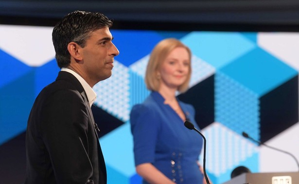 Rishi Sunak i Liz Truss