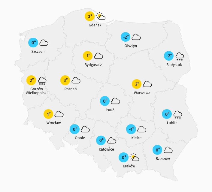 Prognoza Pogody Dla Polski 10 01 Wiadomosci