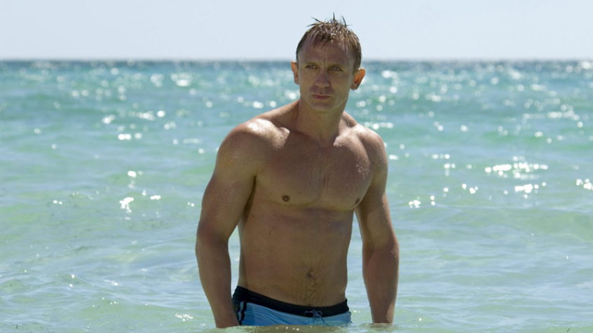 Daniel Craig jako James Bond w filmie "Casino Royale"