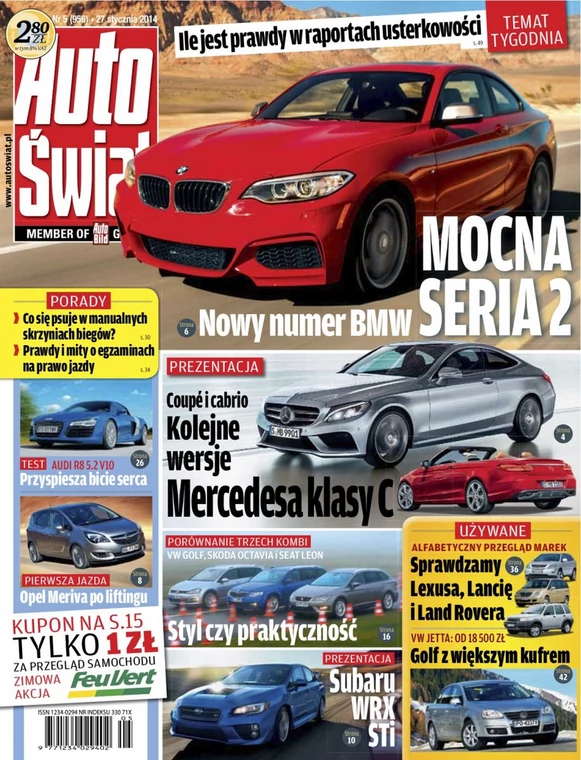 Auto Świat 5/2014 już w kioskach i na tabletach