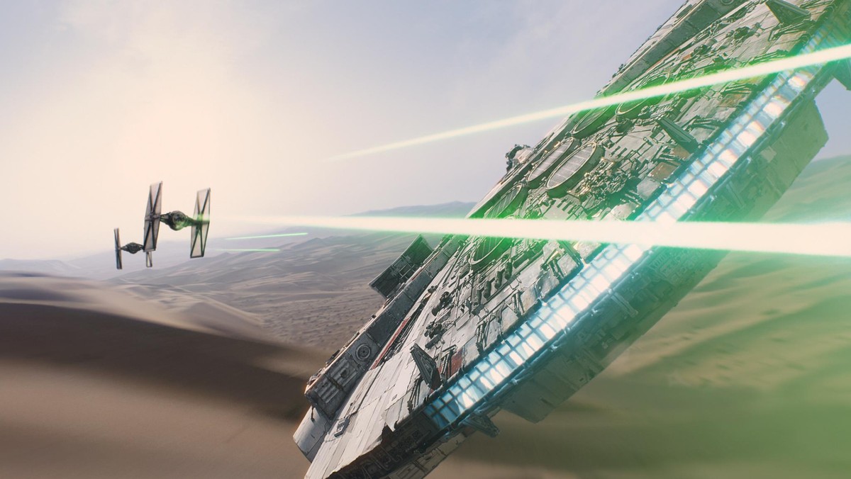 Kadr z filmu Star Wars - The Force Awakens 