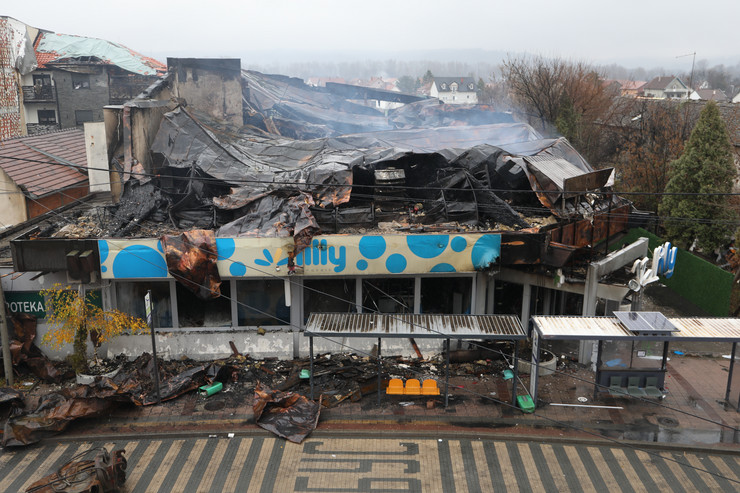 Obrenovac požar kineska robna kuća dan posle sanacija štete