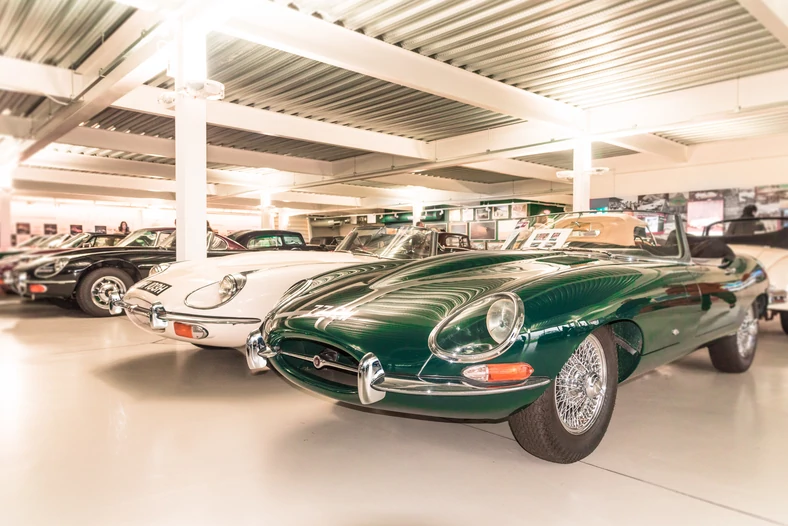 Wystawa samochodów Jaguar w British Motor Museum