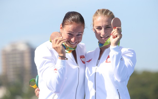 Beata Mikołajczyk (z lewej) i Karolina Naja na igrzyskach w Rio 2016