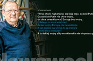 Adam Michnik dla Newsweeka