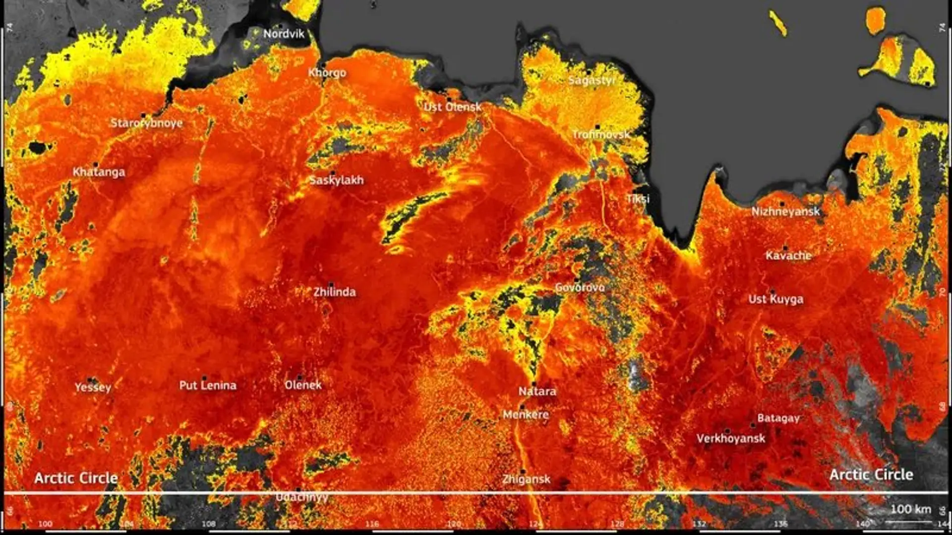 Lato ledwo się zaczęło, a Ziemia już się gotuje. Gdzie temperatury są najwyższe? [MAPY]