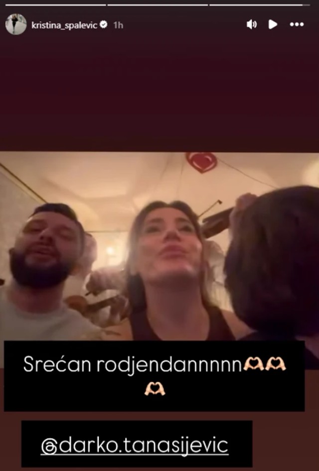 Darko Tanasijević i Kristina Spalević proslavljaju rođendan