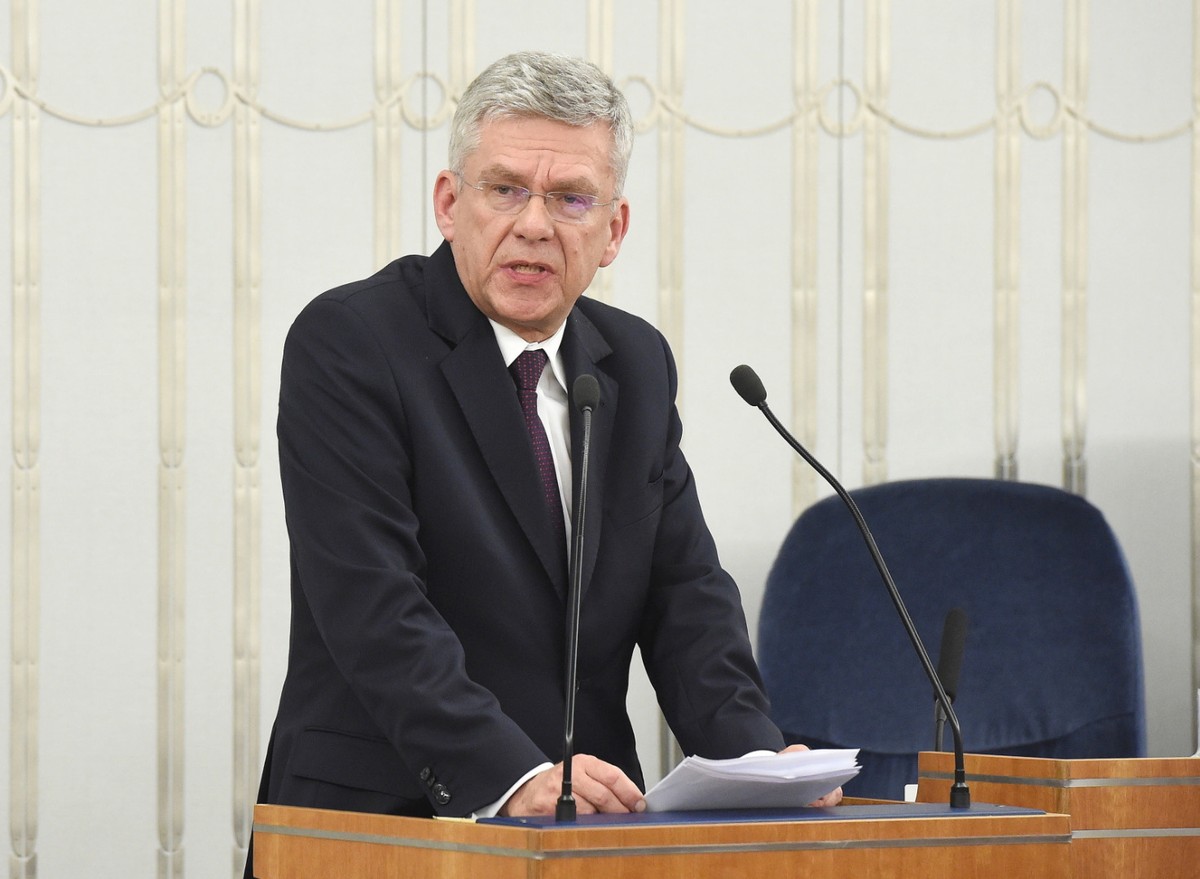 "Chciałbym, by piecza nad polskim dziedzictwem i Polakami za granicą łączyła nas z sąsiadami. Chcemy by mniejszości narodowe łączyły nas, a nie dzieliły" - mówił Karczewski.