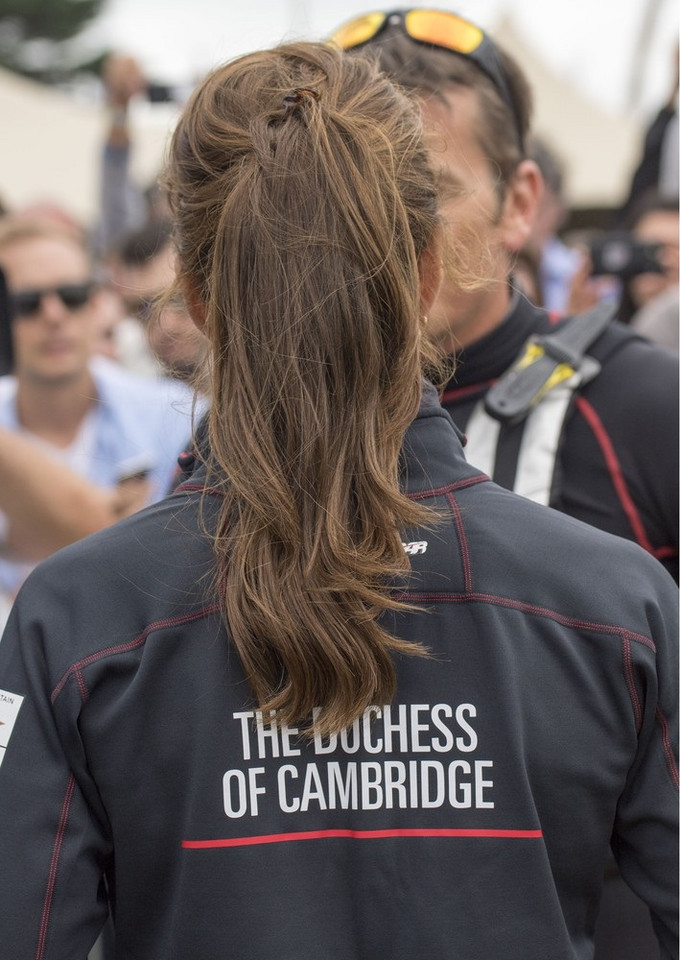 Księżna Kate i książę William na America's Cup