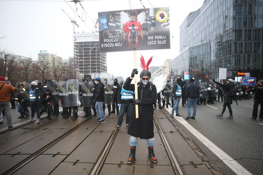 Strajk Kobiet w Warszawie