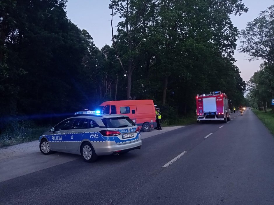 Tragiczny wypadek w Skierniewicach. Nie żyje rowerzystka