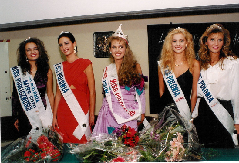 Z innymi nagrodzonymi podczas wyborów Miss Polonia, fot. archiwum prywatne