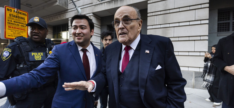 Rudy Giuliani ma zapłacić 148 mln dol. za kłamstwa na temat pracowników komisji wyborczych