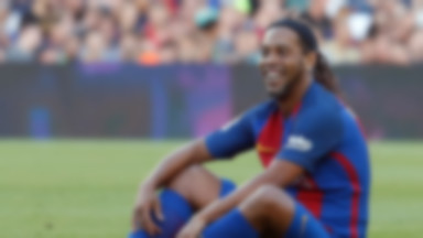 Ronaldinho znów czarował fanów swoimi umiejętnościami