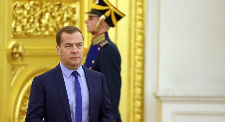 Former Russian President Dmitry Medvedev.Mikhail Svetlov/Getty Images