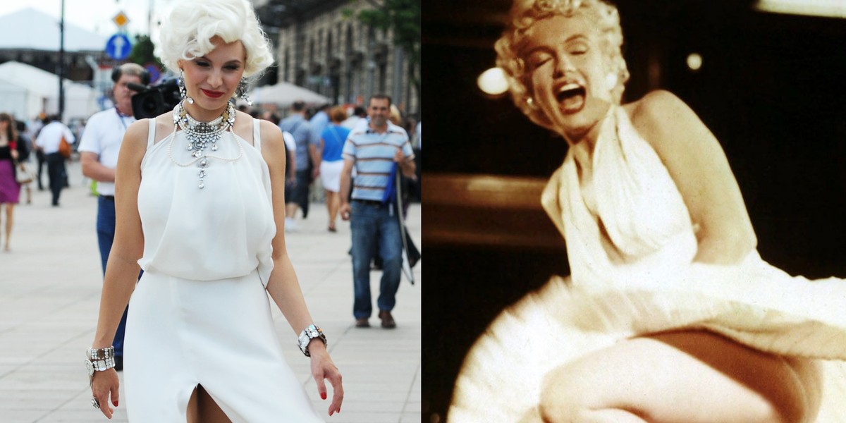 Sylwia Gliwa jak Marilyn Monroe