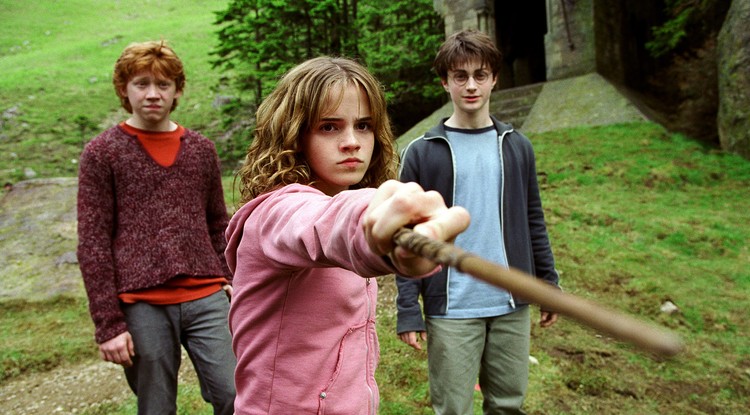 Ron, Hermione és Harry.