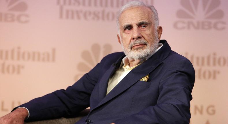 Billionaire businessman, Carl Icahn. 