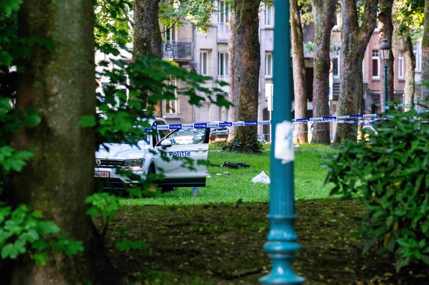 Belgium. A police car chased an 11-year-old at a scooter. Tragic finale